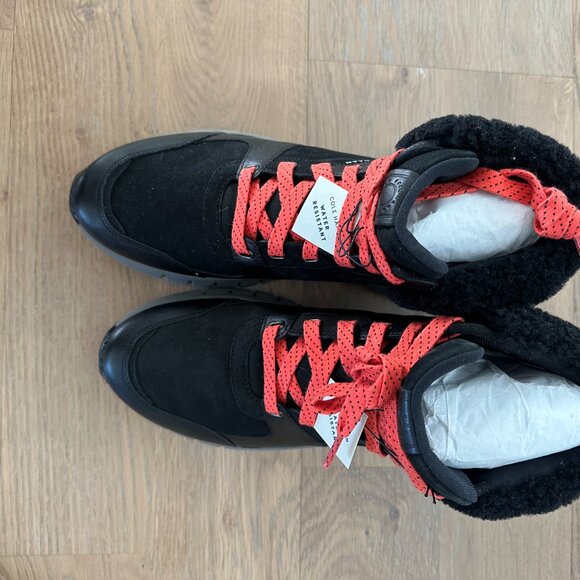 Cole Haan ZERØGRAND Flex Sneaker Boot Women’s 8B Black Water Resistant NWT - Picture 8 of 11